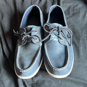 Blue Sperry Size 10 boat shoes